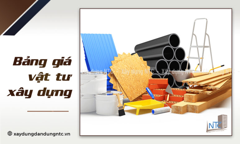 Danh Sách Bảng Giá Vật Tư Thô & Vật Tư Hoàn Thiện 2024.