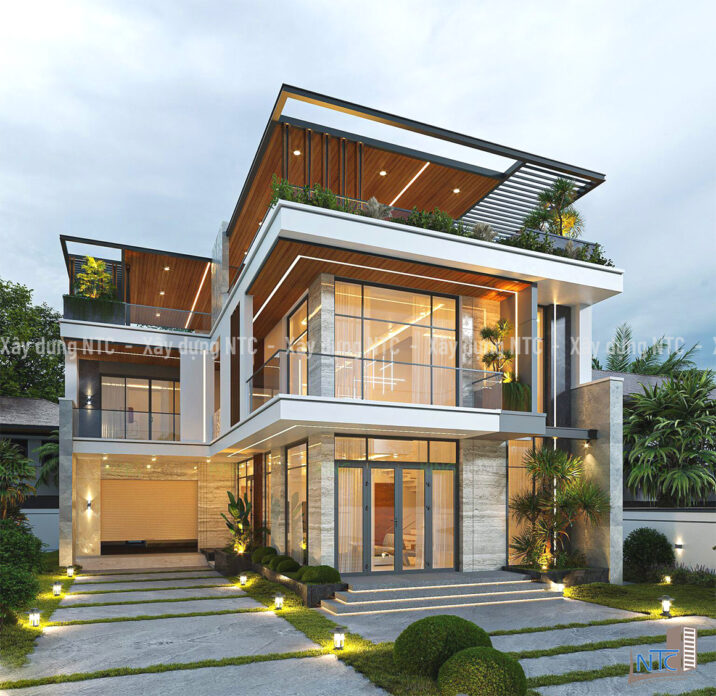 Kiến Trúc & Phong Thuỷ Thi Công Xây Dựng Biệt Thự 2024. 6 Kien truc phong thuy thi cong xay dung biet thu 2024