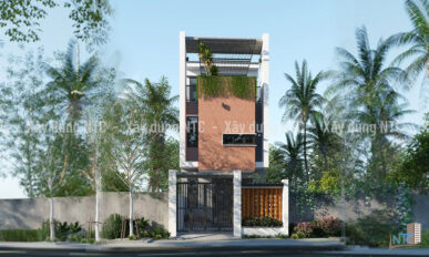 Mẫu nhà 1 trệt 2 lầu (Concept 3)