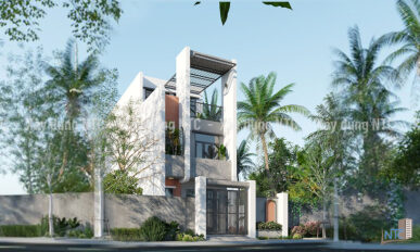 Mẫu nhà phố 1 trệt 2 lầu (Concept 2).