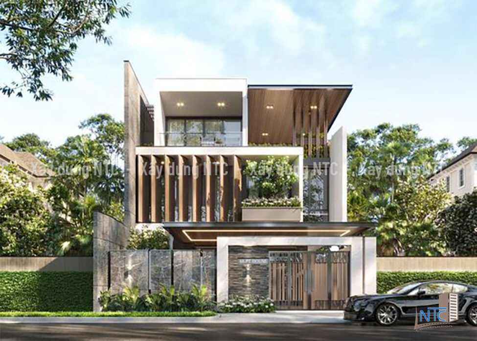Xây Dựng Biệt Thự Hiện Đại – Khám Phá 20+ Mẫu Biệt Thự Đẹp, Độc Đáo. 1 Xay dung biet thu hien dai