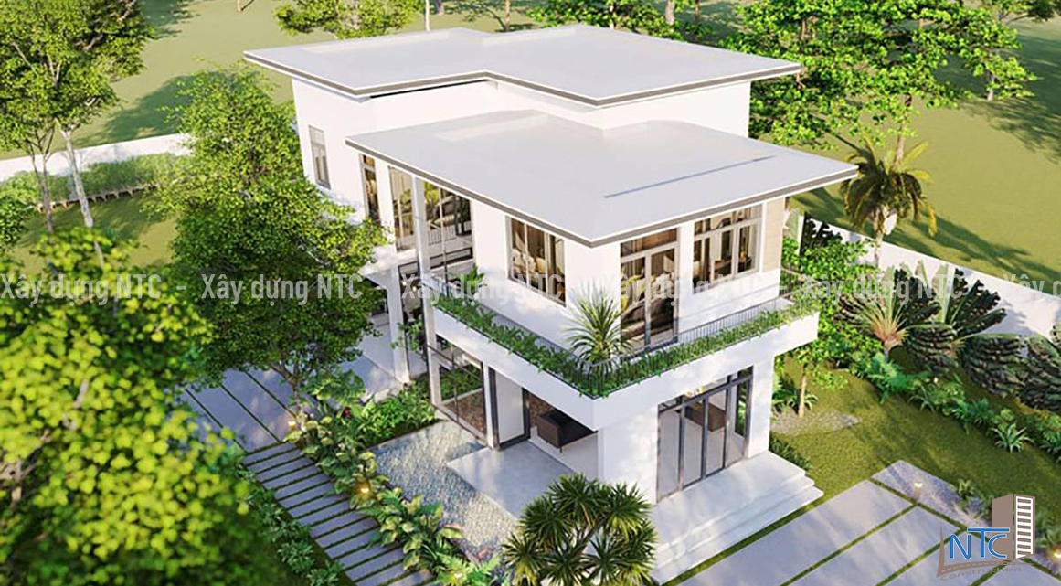 Xây Dựng Biệt Thự Hiện Đại – Khám Phá 20+ Mẫu Biệt Thự Đẹp, Độc Đáo. 5 Xay dung biet thu hien dai mai bang