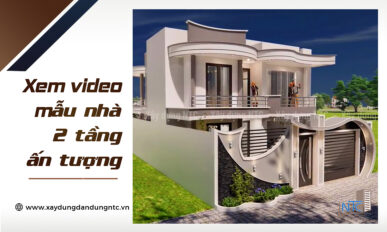 Mẫu nhà 2 tầng hiện đại siêu đẹp 2024.