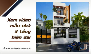 Mẫu nhà 3 tầng hiện đại mẫu mới.