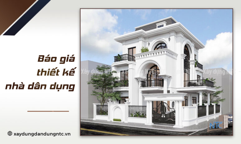 BẢNG GIÁ THIẾT KẾ CÔNG TRÌNH CHI TIẾT.
