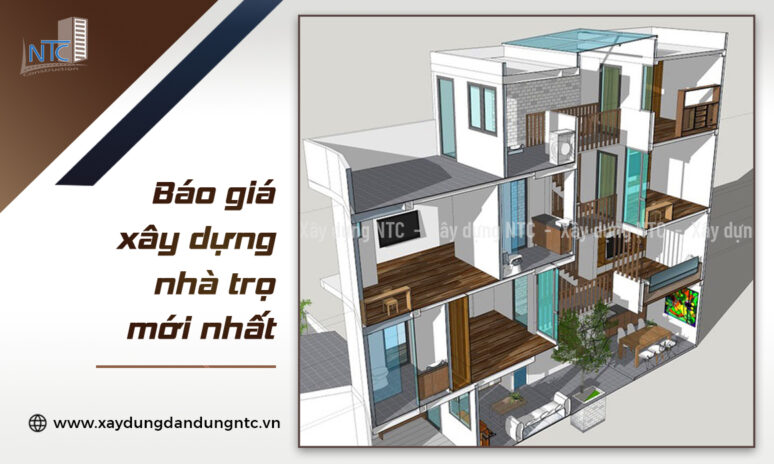 Báo giá xây dựng nhà trọ nhanh chóng, chính xác.