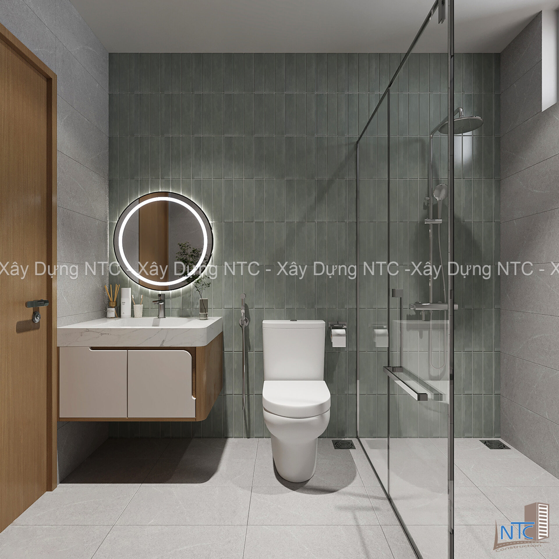 Mẫu nhà 5×20 3 tầng kết hợp dạy học. (ảnh 7)