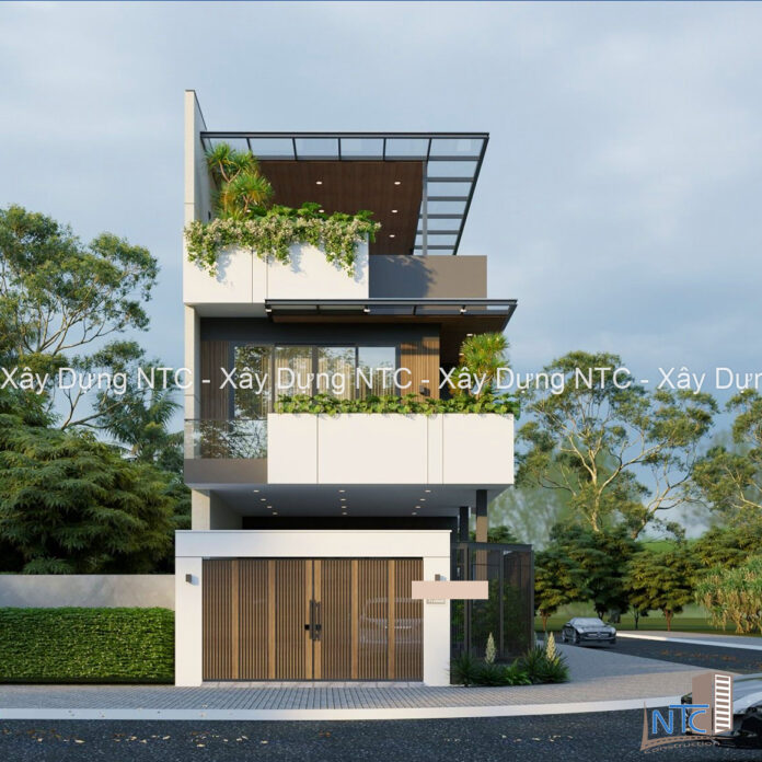 Hướng dẫn cách tính diện tích xây dựng nhà 3 tầng đơn giản, dễ dàng. 1 Cach tinh dien tich xay dung nha 3 tang 4
