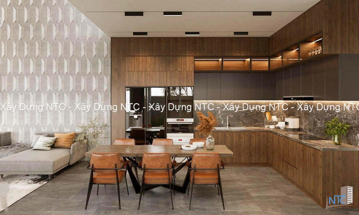 Mẫu thiết kế nhà 6.5x16m hiện đại – Tiểu cảnh hồ cá. (ảnh 3)