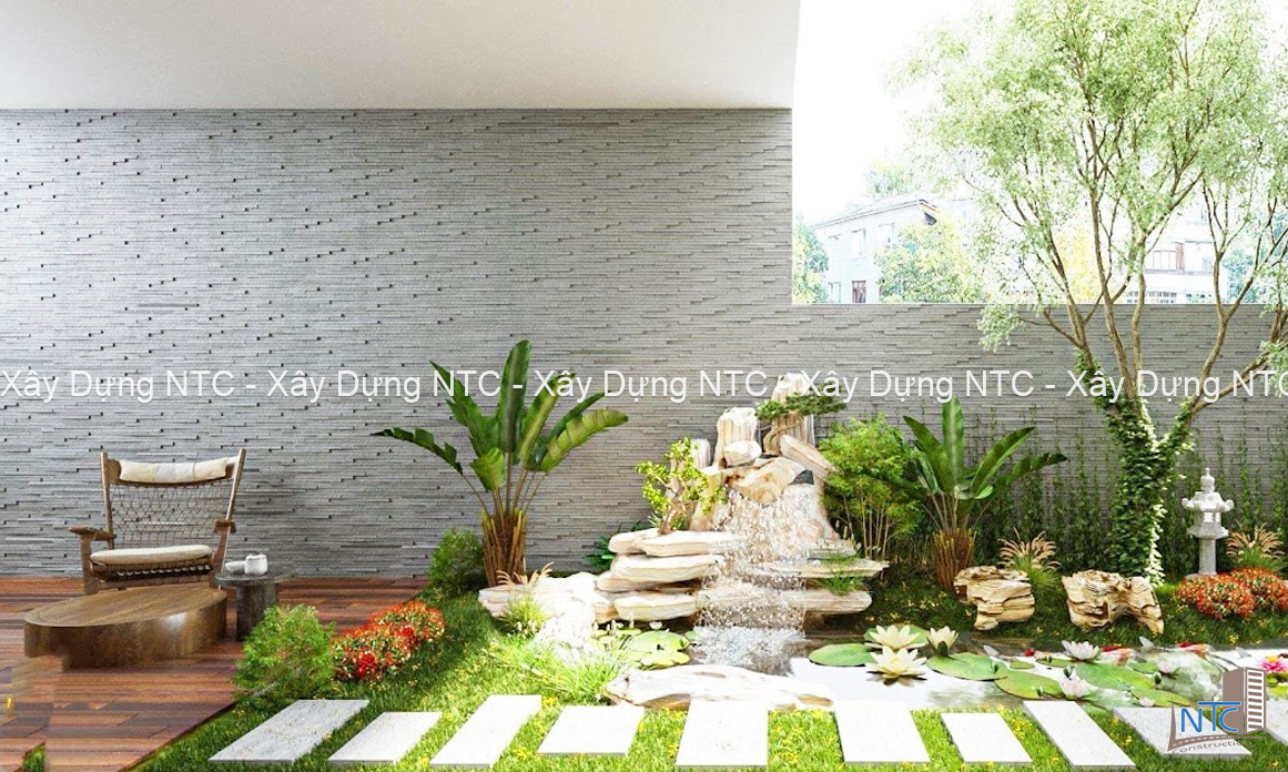 Mẫu thiết kế nhà 6.5x16m hiện đại – Tiểu cảnh hồ cá. (ảnh 9)