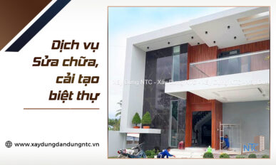Sửa chữa, cải tạo biệt thự